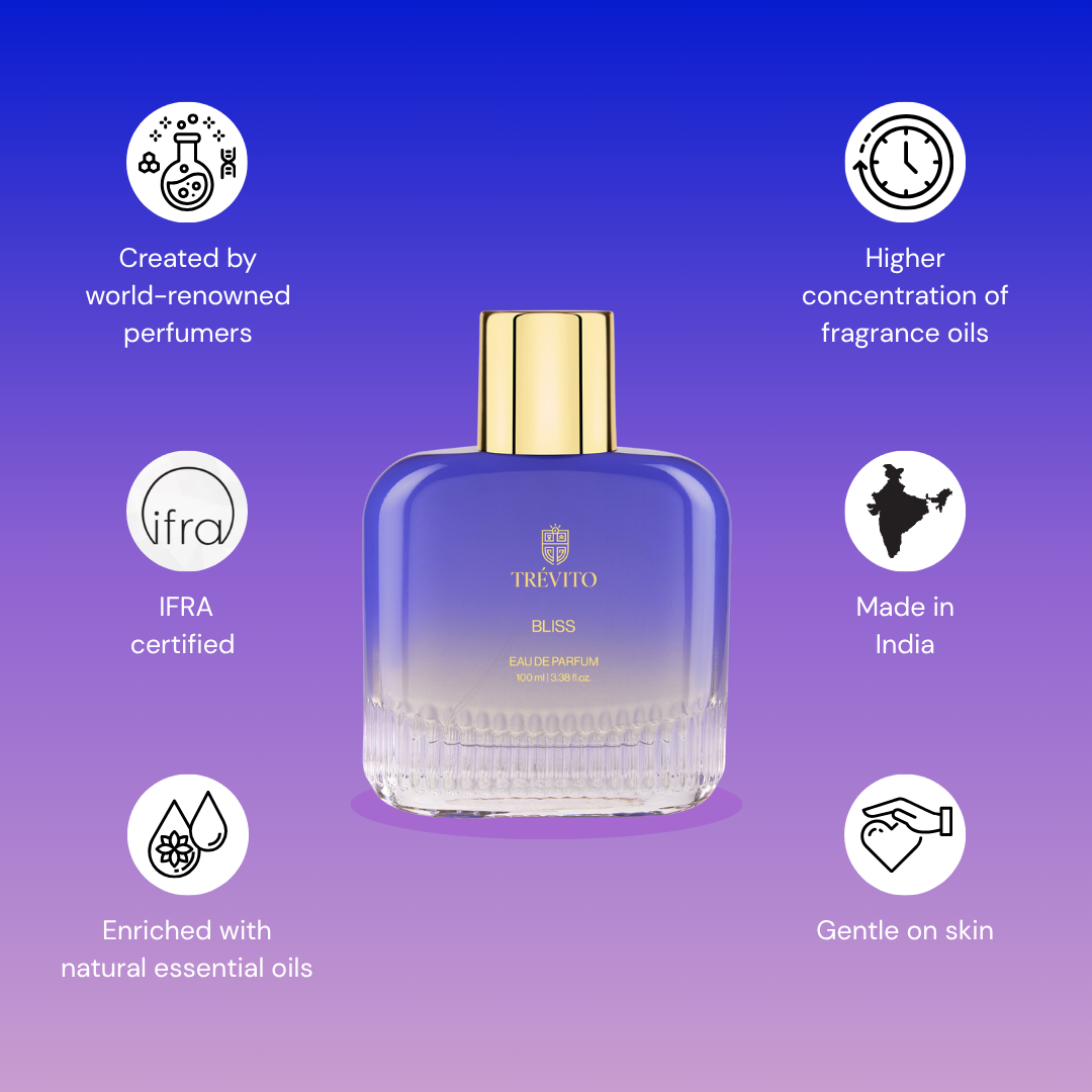TRÉVITO Bliss Perfume For Women (EDP) 100ml