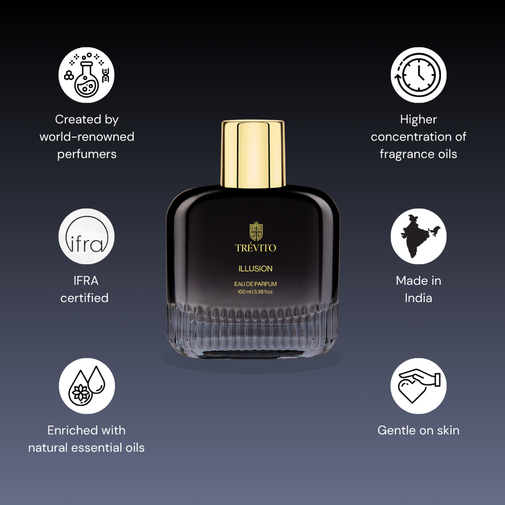 TRÉVITO Illusion  Perfume For Men (EDP) 100ml