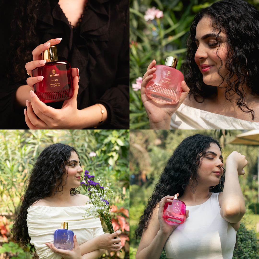 TRÉVITO Luxury Perfume Gift Set for Women, 4X20ml EDP